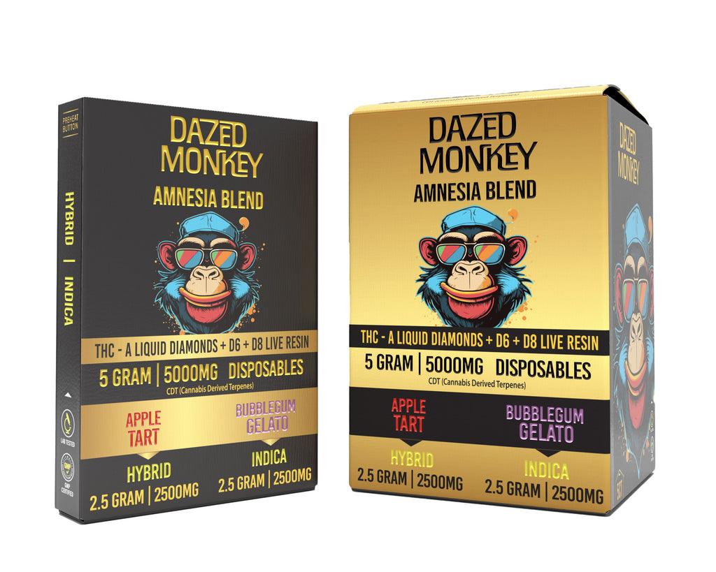 Dazed Monkey Amnesia Blend Dispo 5gm