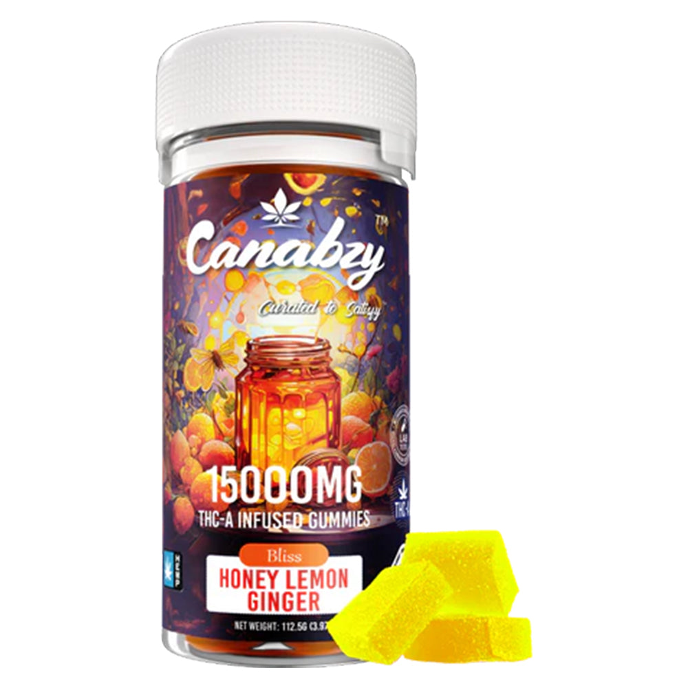 Canabzy THC-A Infused Gummies 15000mg 30ct/jar