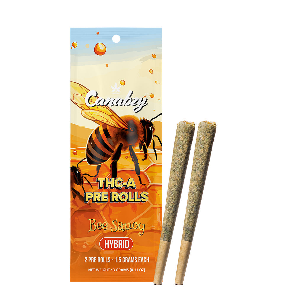 Canabzy THC-A 3gm Pre Rolls | 2 Pre Rolls/Pack