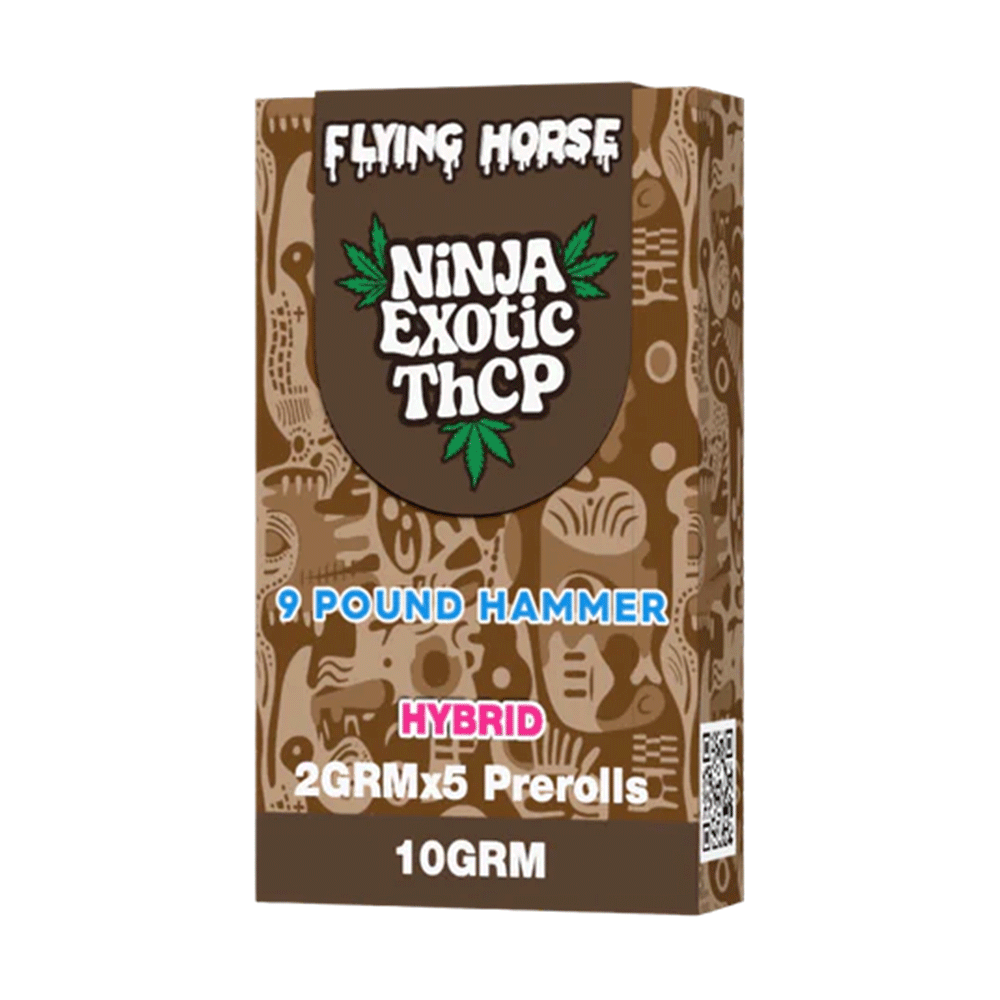 Flying Horse Ninja Exotic THC-P Pre-Roll 2gm X 5ct/pk