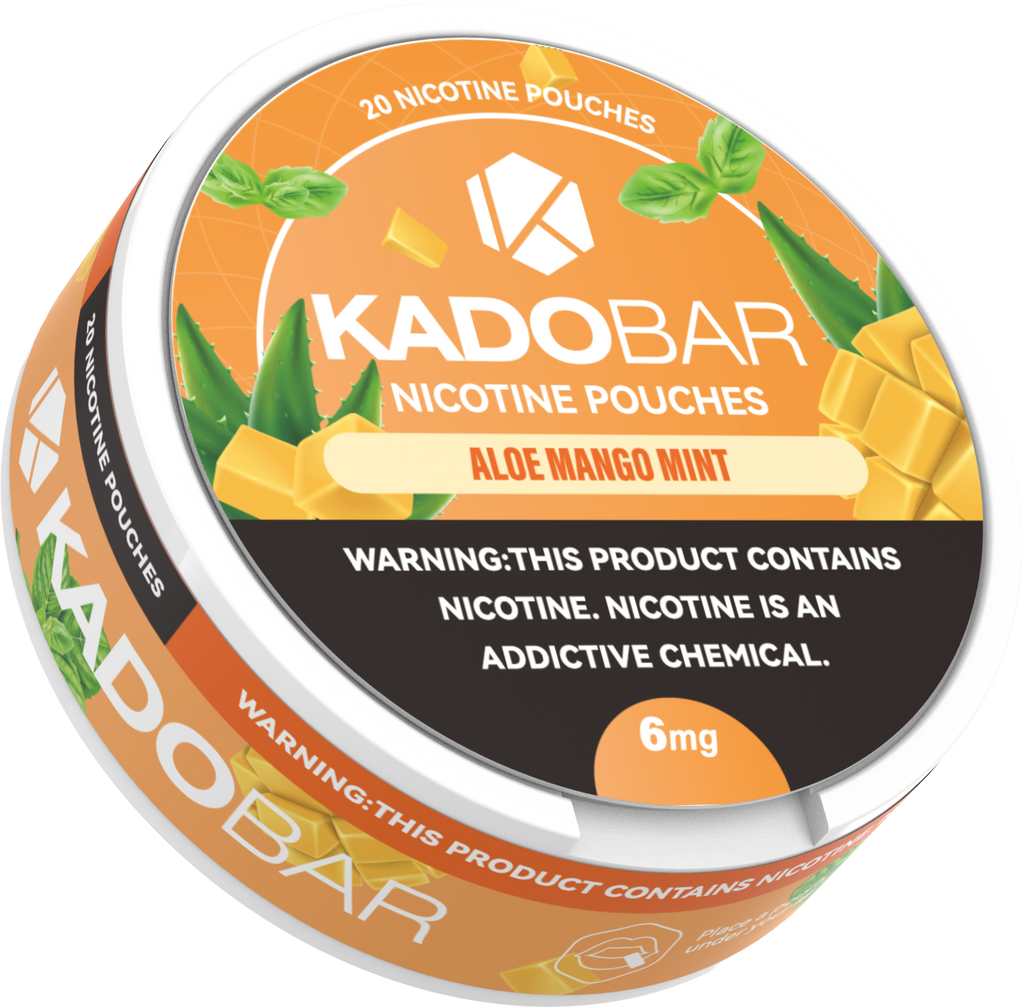 KadoBar Nicotine Pouches 20 Pack Can | 1Ct