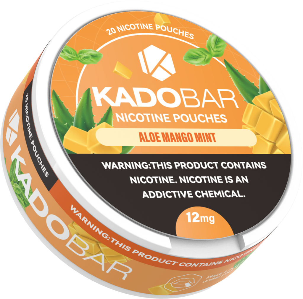 KadoBar Nicotine Pouches 20 Pack Can | 1Ct