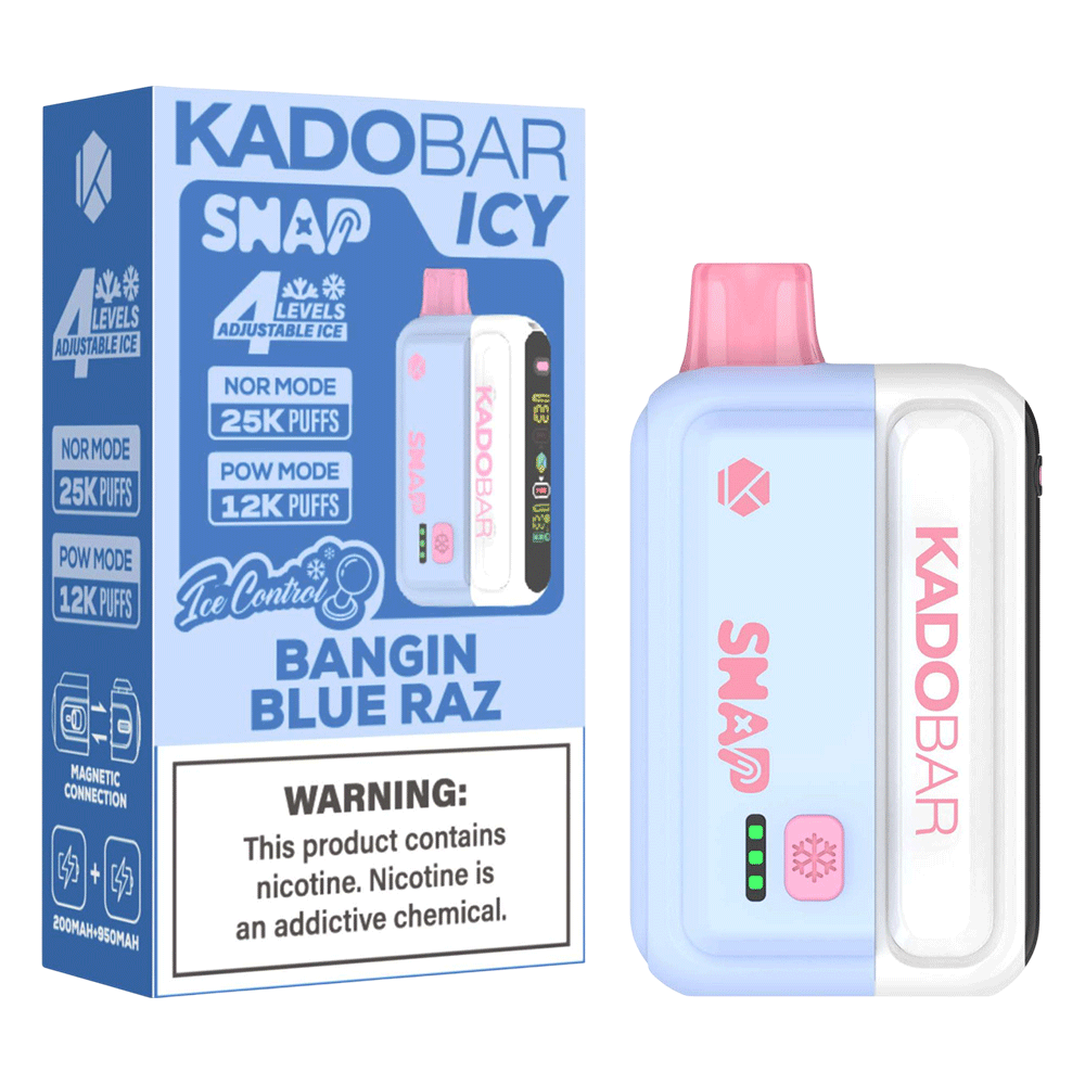 Kado Bar Snap Icy 5% 25K Puffs Disposable Kit