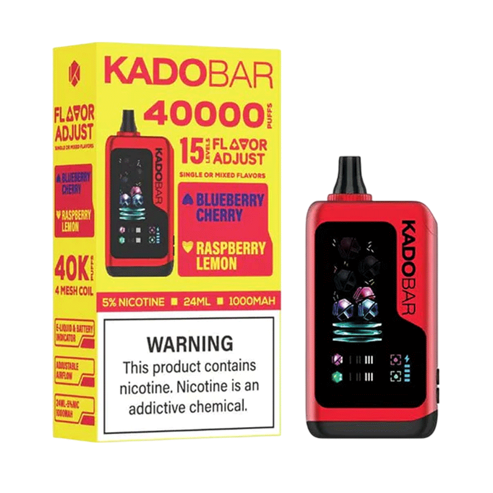 Kado Bar Flavor Adjust 5% 40000 Puffs Disposable