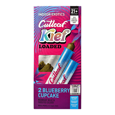 Cutleaf Kief Loaded Pre-Rolls 2ct