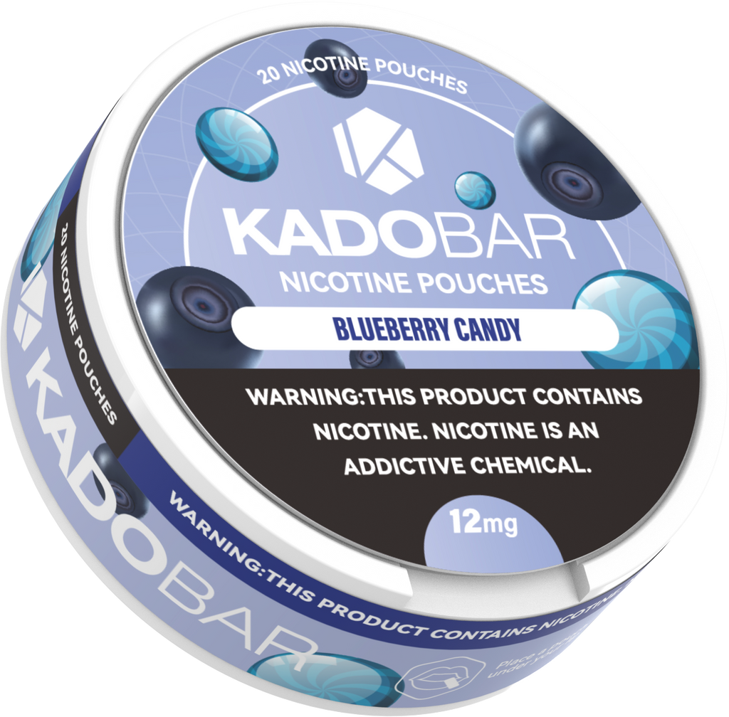 KadoBar Nicotine Pouches 20 Pack Can | 1Ct