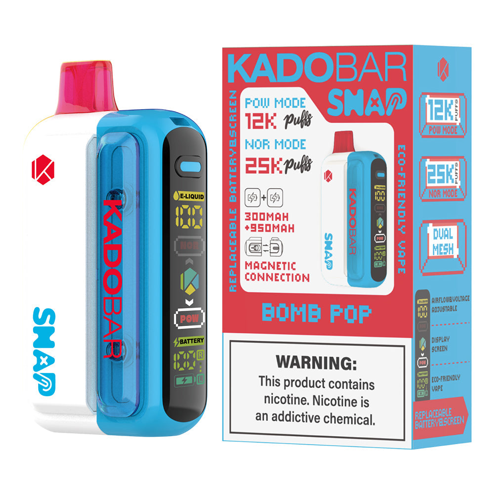 Kado Bar Snap 5% 25K Puffs Disposable Kit