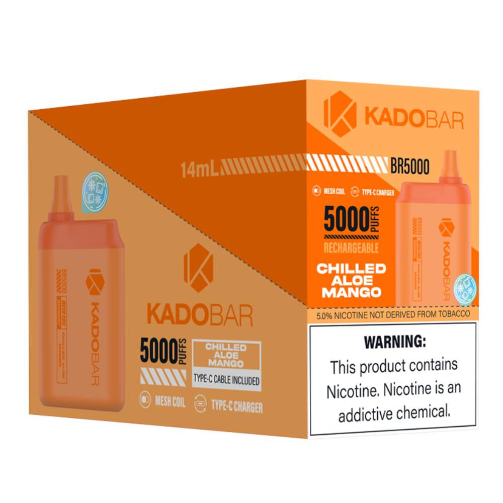 Kado Bar 5000 Puffs 14ml Disposable 5CT