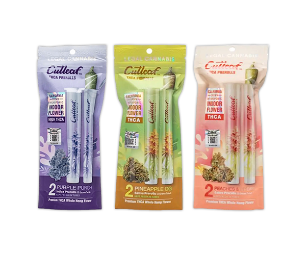 Cutleaf THC-A Pre-Rolls 2000mg