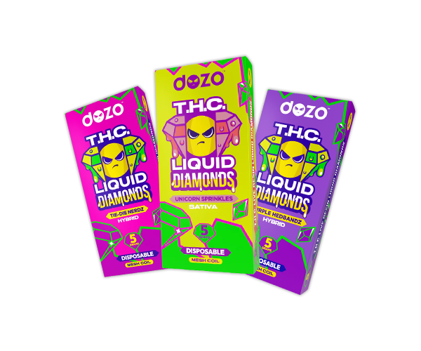 Dozo Liquid Diamonds 5gm Disposable 1ct