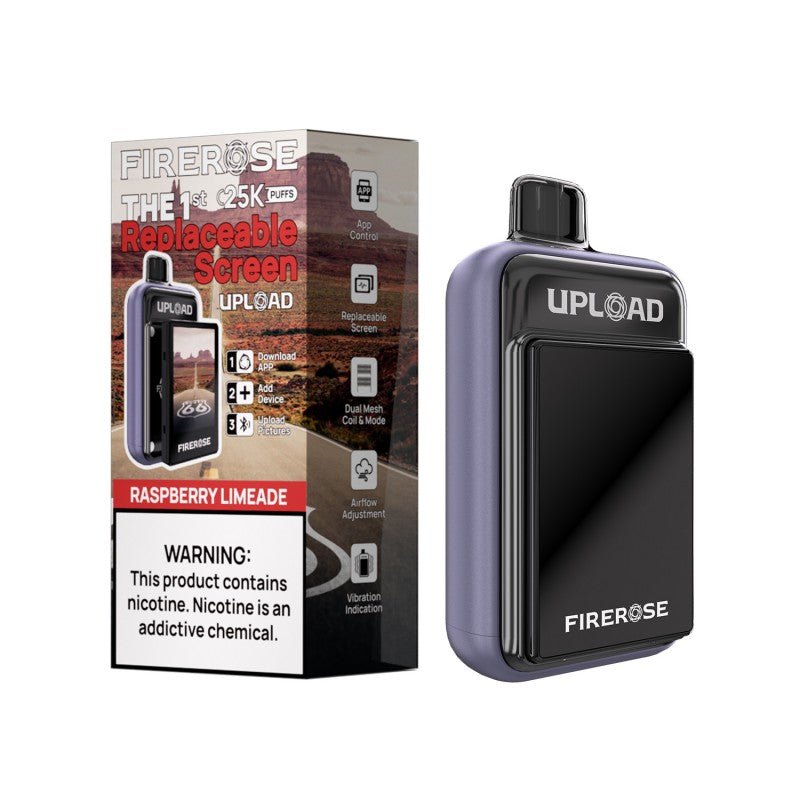 Firerose Upload 25K Disposable 5% Kit W/ Replaceable Screen