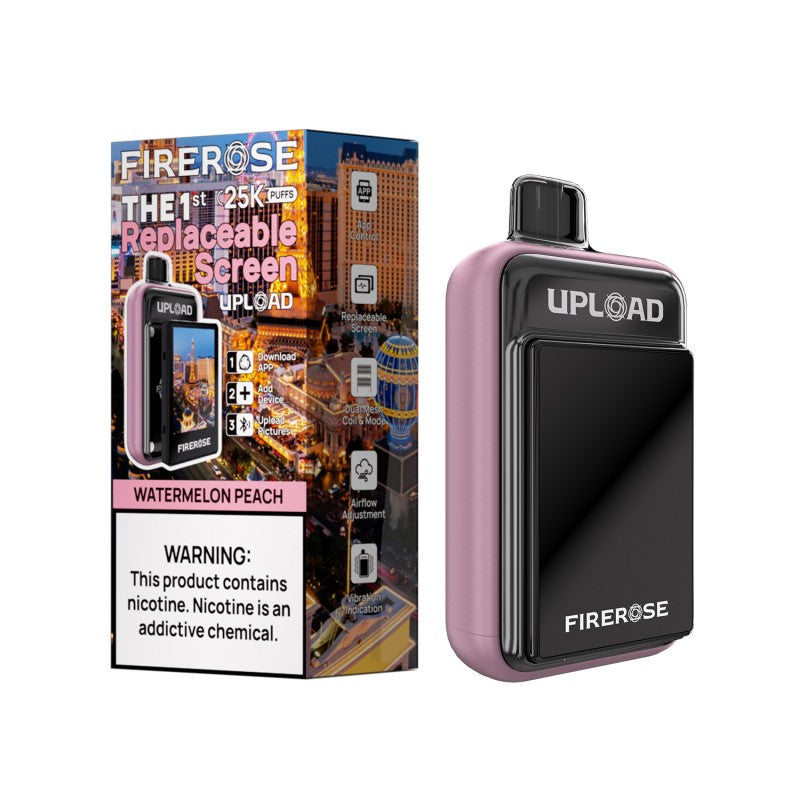 Firerose Upload 25K Disposable 5% Kit W/ Replaceable Screen