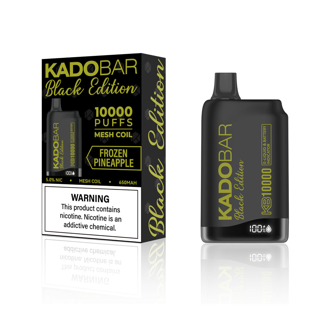 Kado Bar Black Edition KB10000 Puffs Disposable 1 Ct