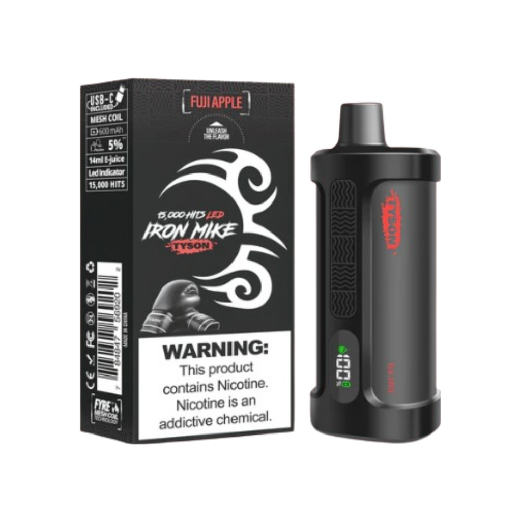 Tyson Iron Mike Disposable Vape 15000 Puffs 1 ct