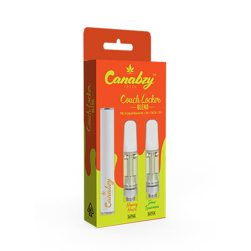 Canabzy Couch Locker Blend 2 x 2g Cartridge W/Battery