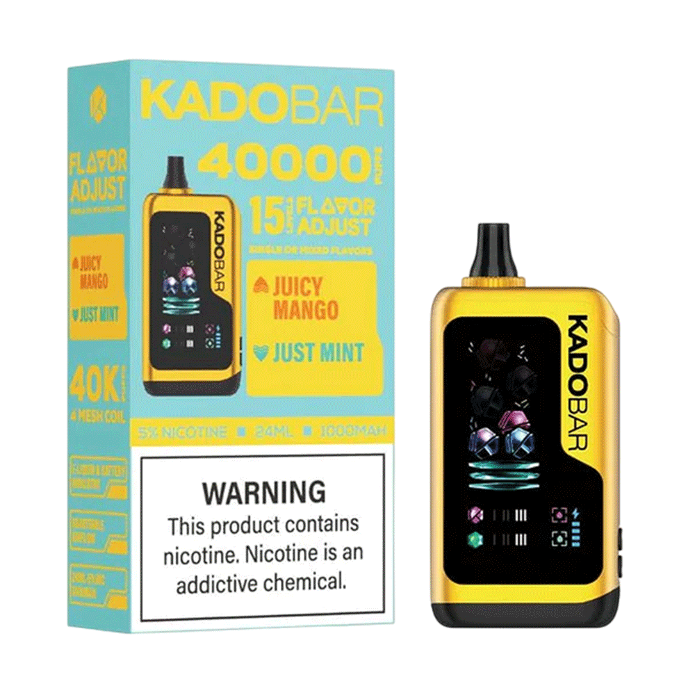 Kado Bar Flavor Adjust 5% 40000 Puffs Disposable