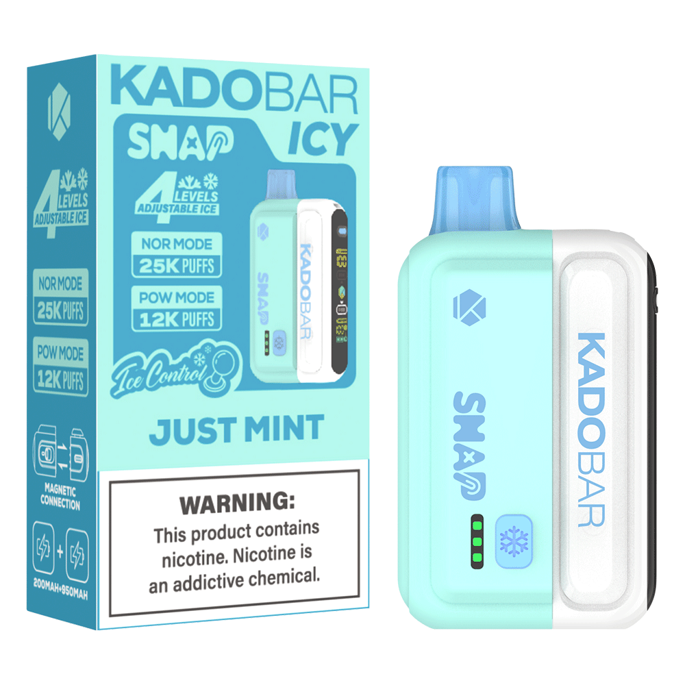 Kado Bar Snap Icy 5% 25K Puffs Disposable Kit