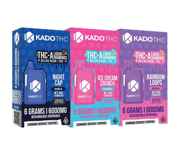 KADO THC 6gm Disposable 1CT