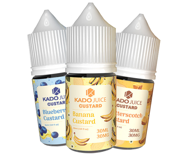 Kado Juice Custard Salt E-Liquid 30ml