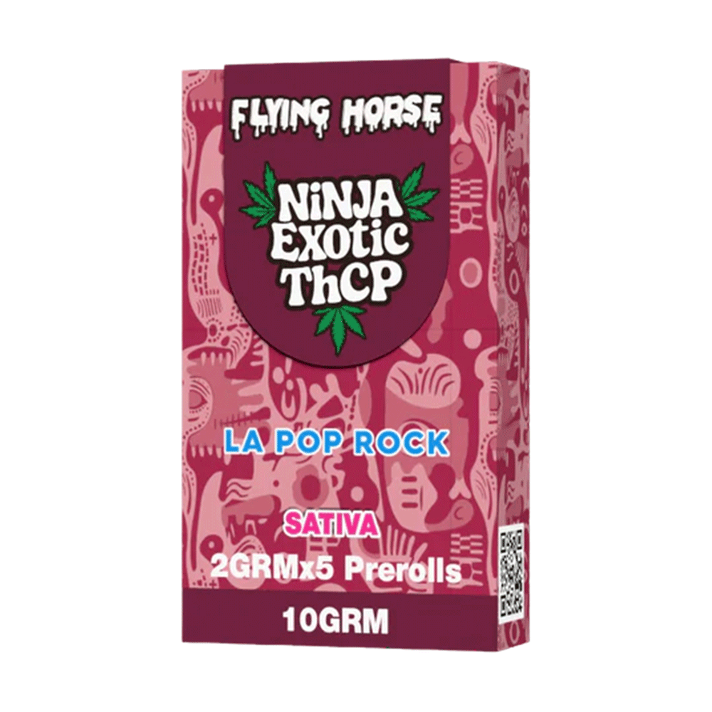 Flying Horse Ninja Exotic THC-P Pre-Roll 2gm X 5ct/pk