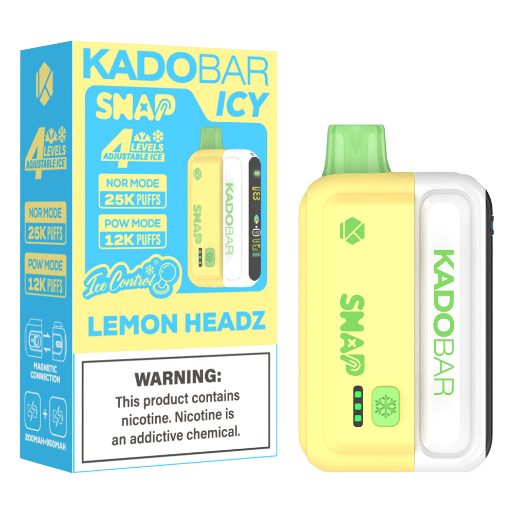 Kado Bar Snap Icy 5% 25K Puffs Disposable Kit