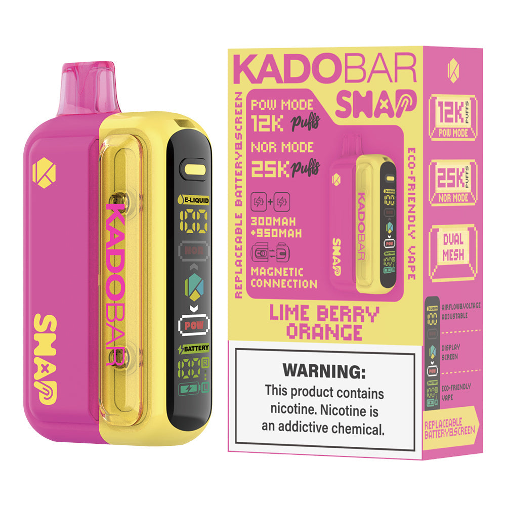 Kado Bar Snap 5% 25K Puffs Disposable Kit