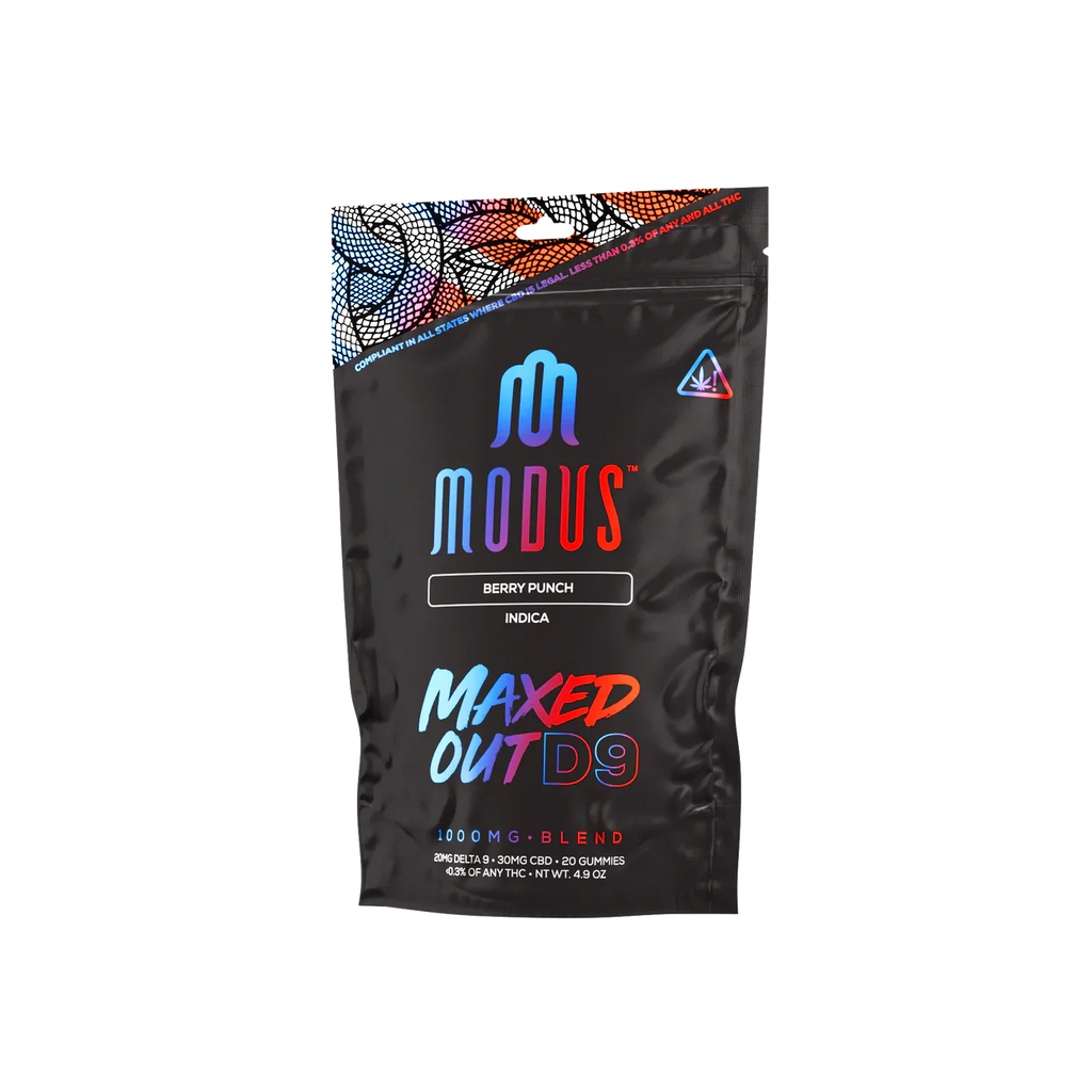 Modus Maxed Out Blend D9 Gummies 1000mg