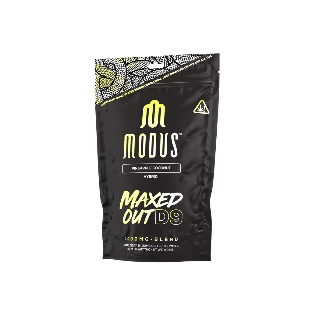 Modus Maxed Out Blend D9 Gummies 1000mg