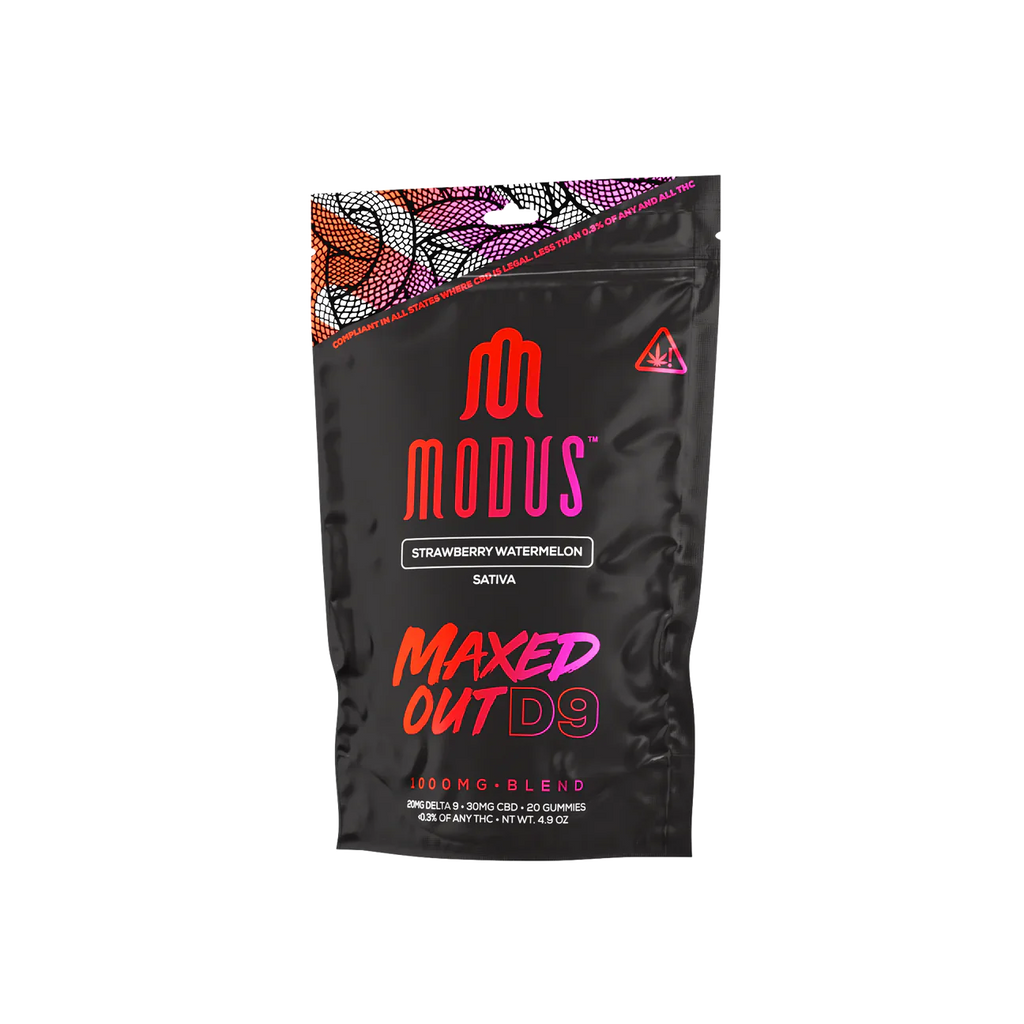 Modus Maxed Out Blend D9 Gummies 1000mg