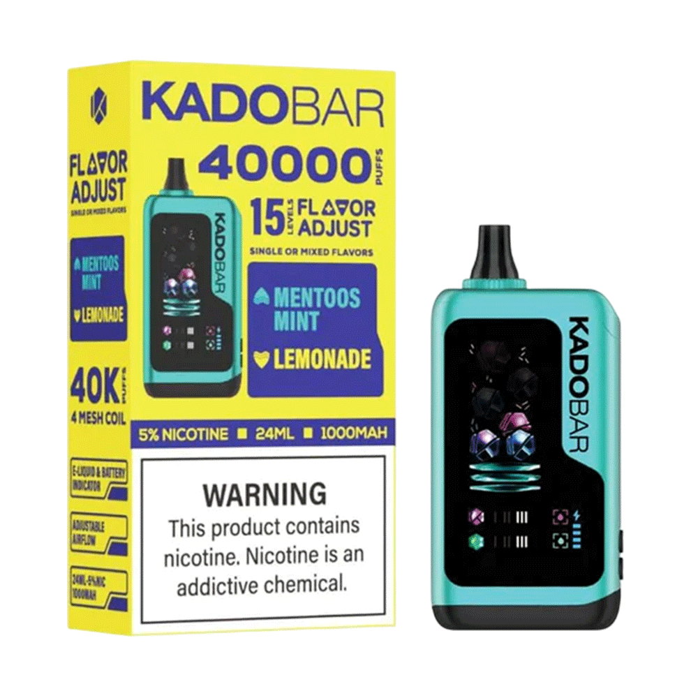 Kado Bar Flavor Adjust 5% 40000 Puffs Disposable