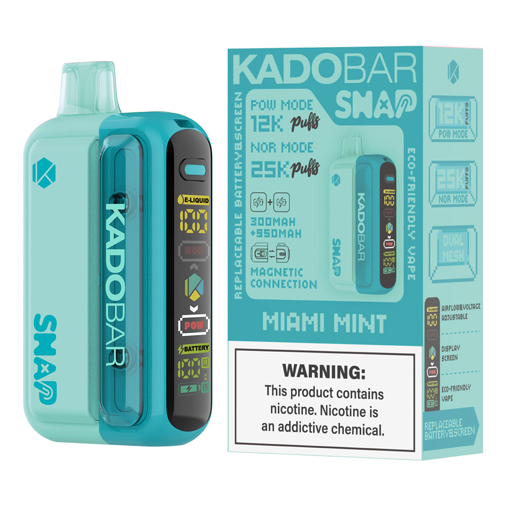 Kado Bar Snap 5% 25K Puffs Disposable Kit