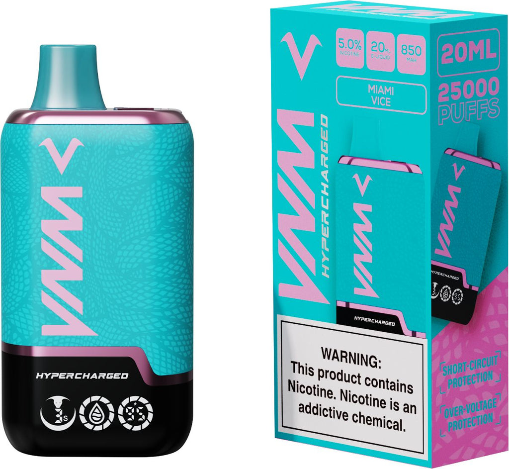 VNM Hypercharged VM25000 5% 25000 Puff Disposable