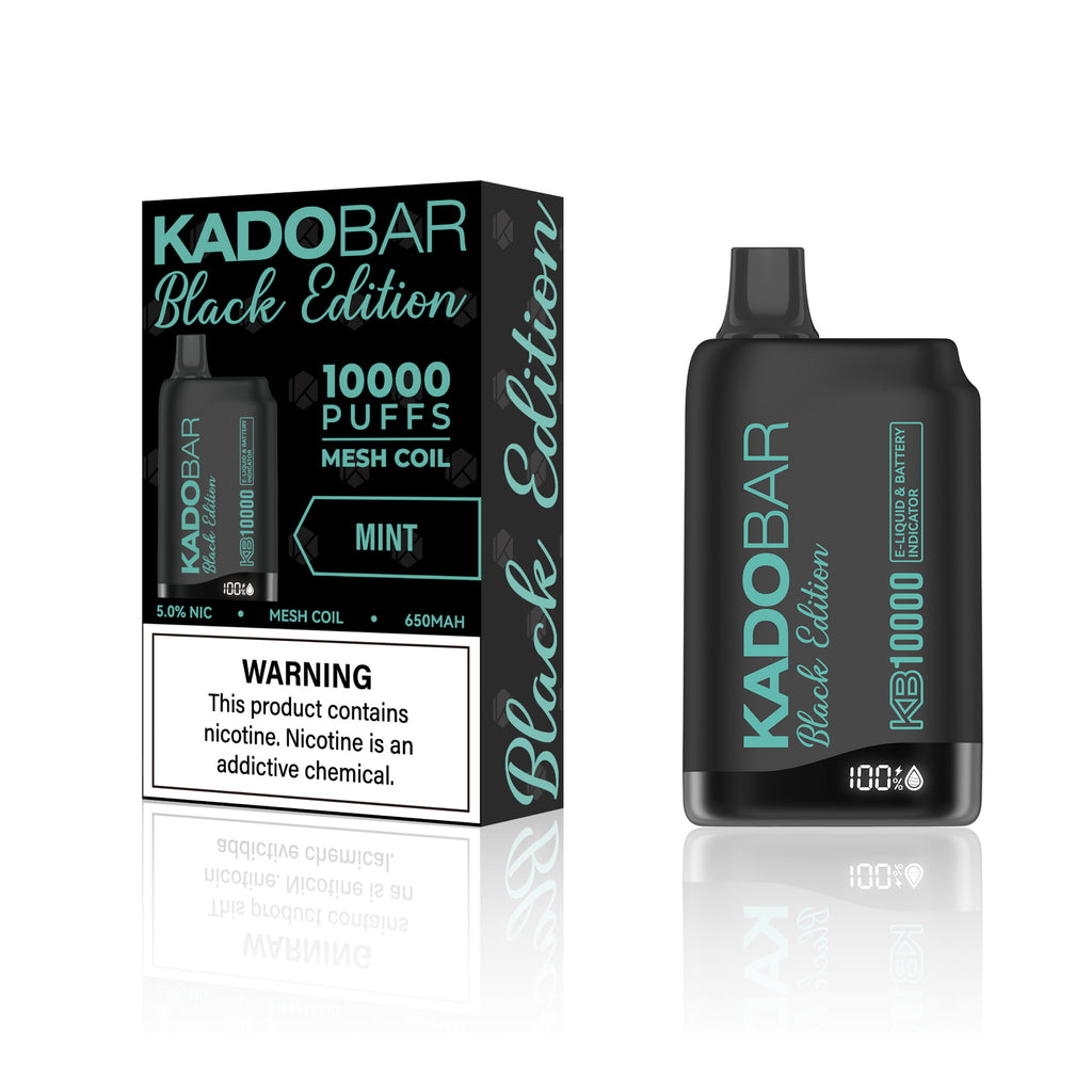Kado Bar Black Edition KB10000 Puffs Disposable 1 Ct