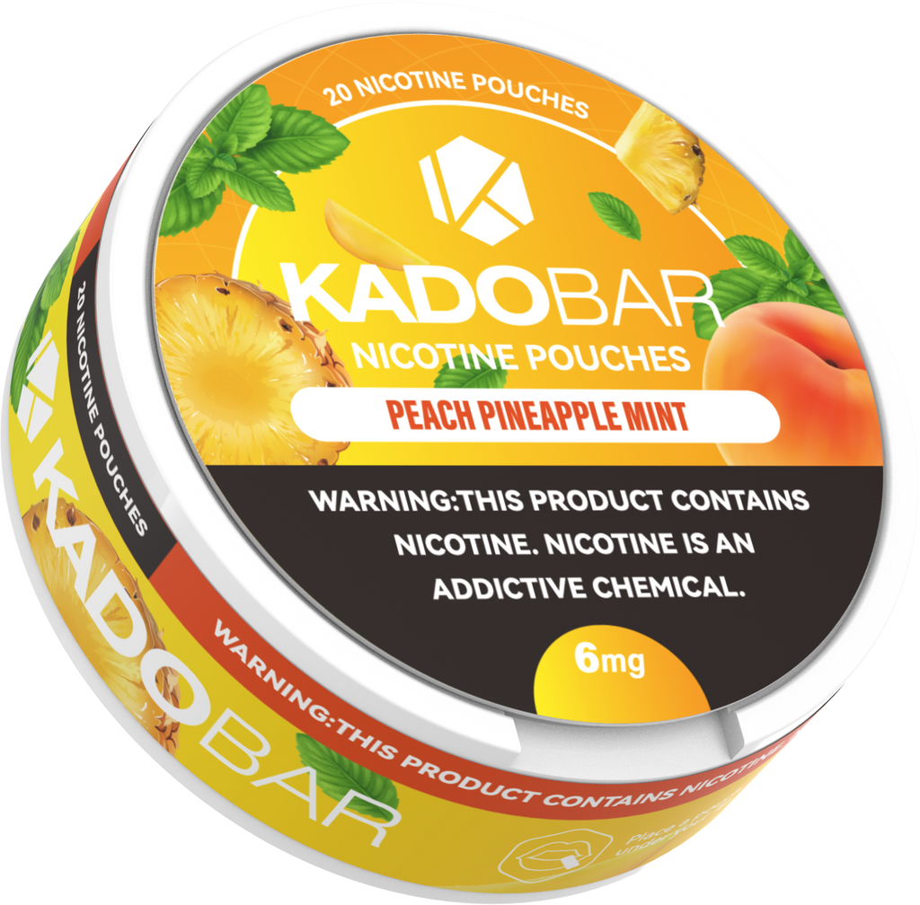 KadoBar Nicotine Pouches 20 Pack Can | 1Ct