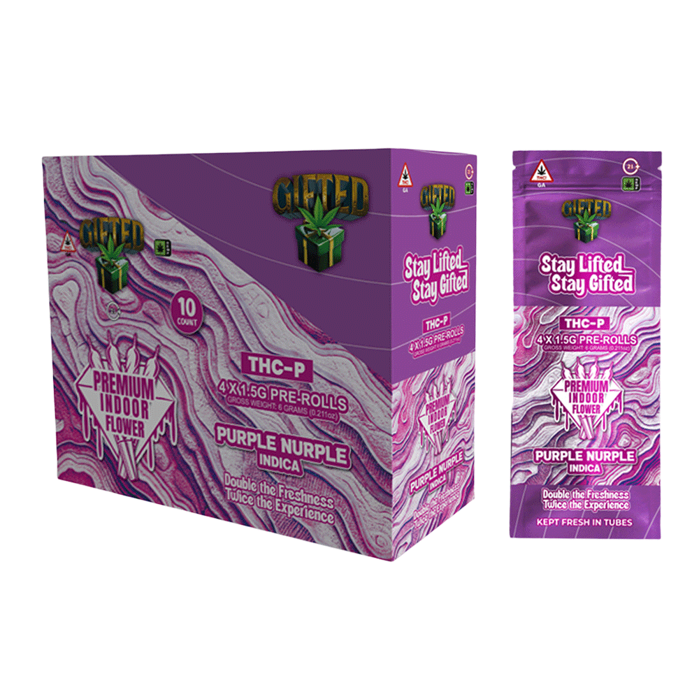 Gifted THC-P Pre-Rolls 1.5gm X 4ct/pk