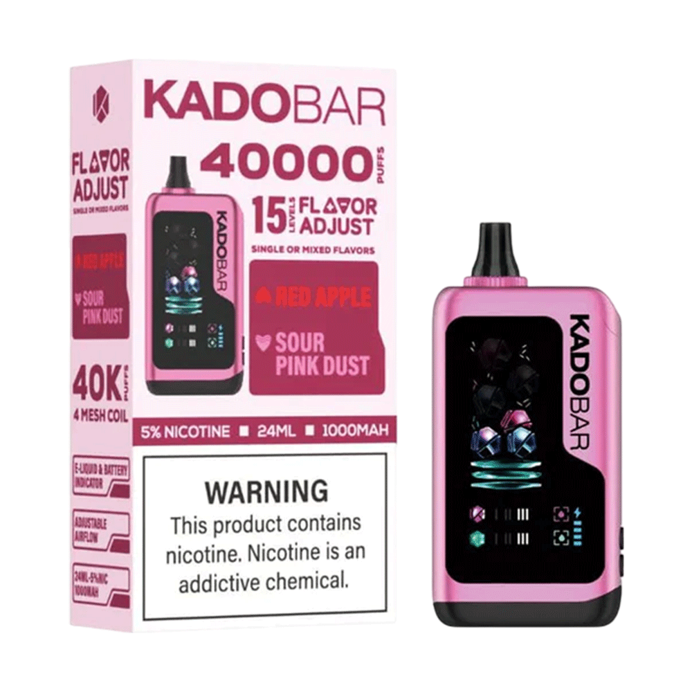 Kado Bar Flavor Adjust 5% 40000 Puffs Disposable