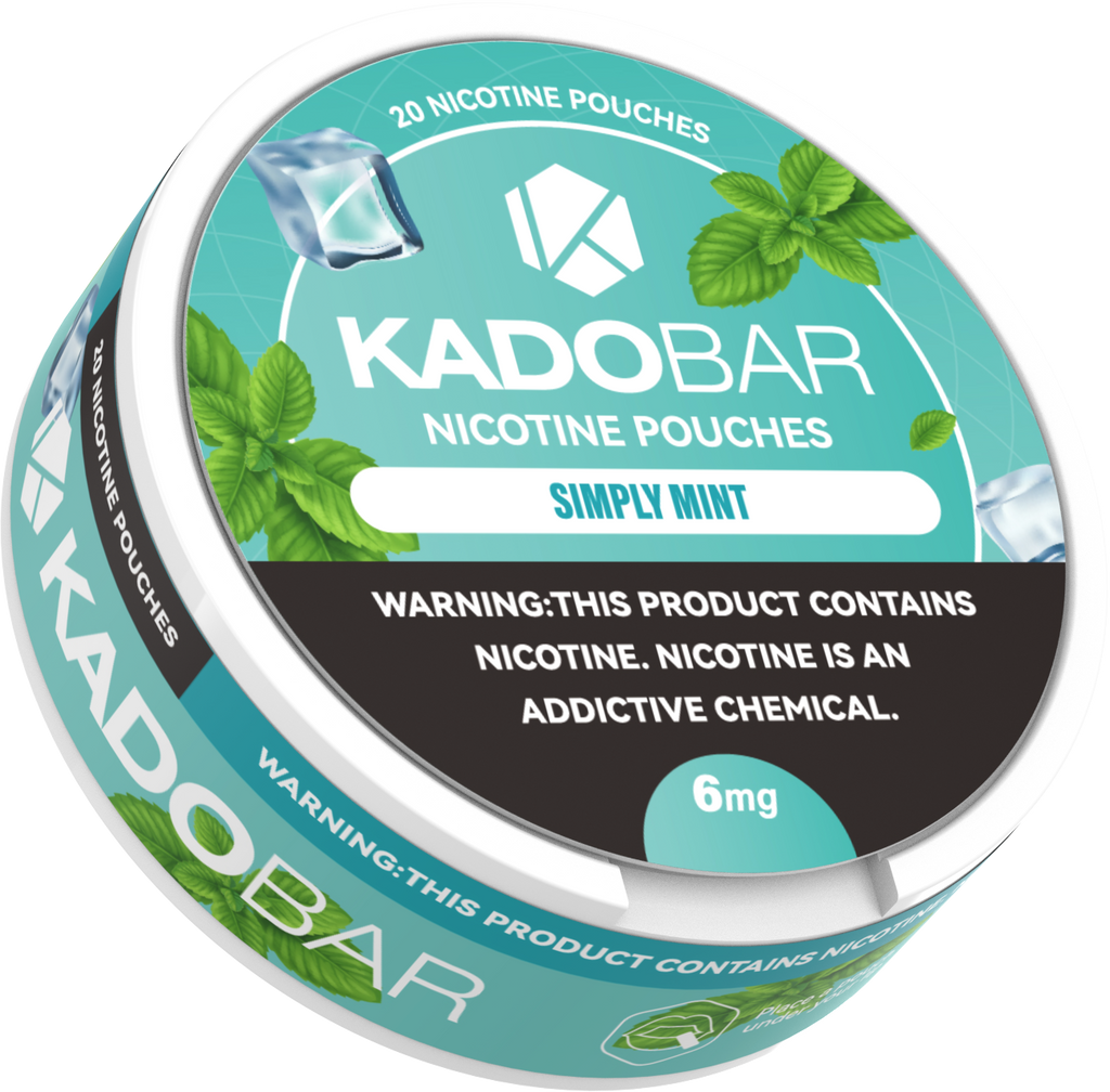 KadoBar Nicotine Pouches 20 Pack Can | 1Ct