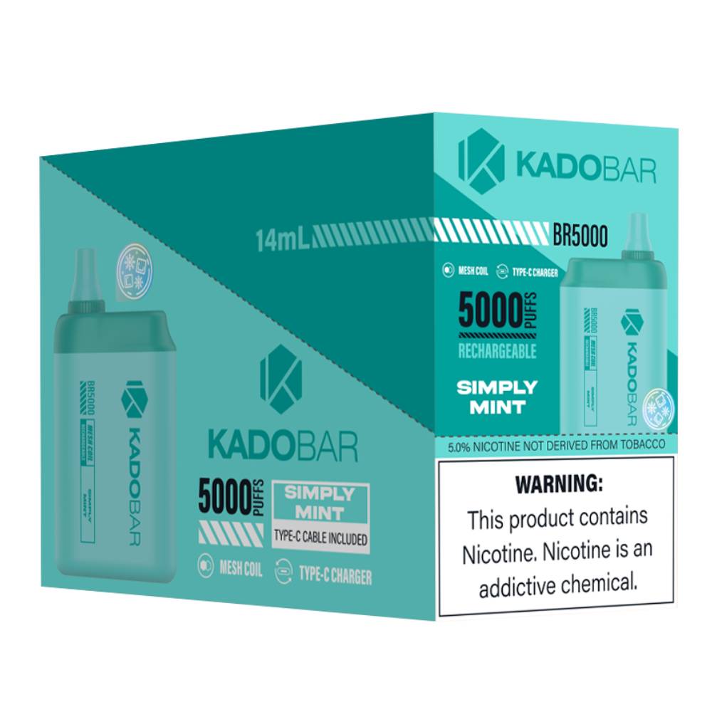 Kado Bar 5000 Puffs 14ml Disposable 5CT