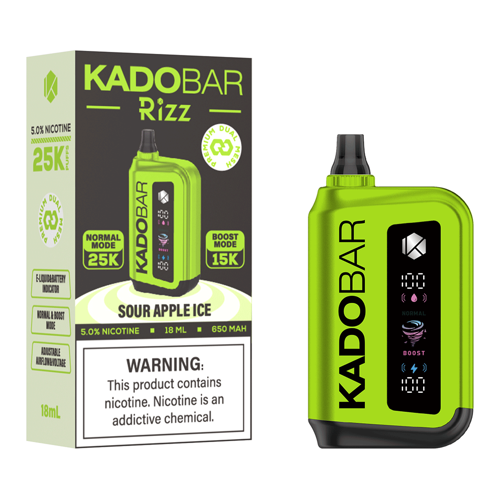 Kado Bar Rizz 5% 25000 Puffs Disposable