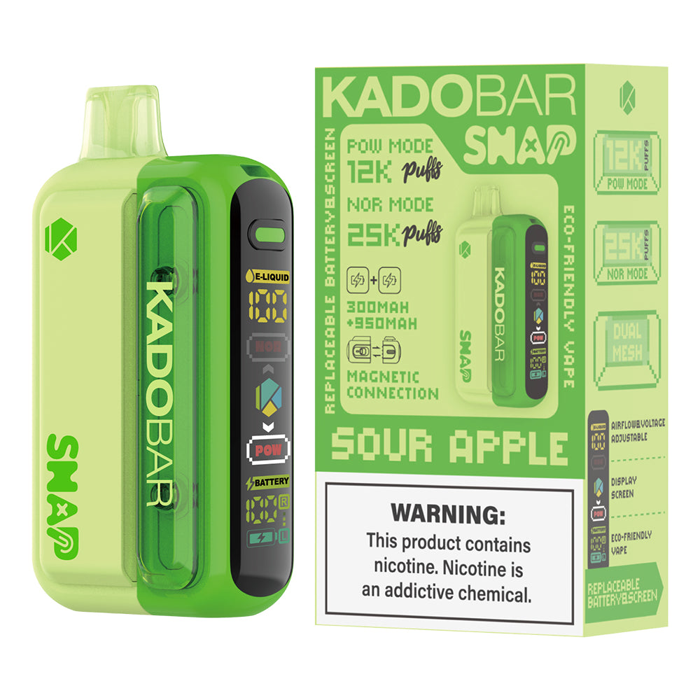 Kado Bar Snap 5% 25K Puffs Disposable Kit