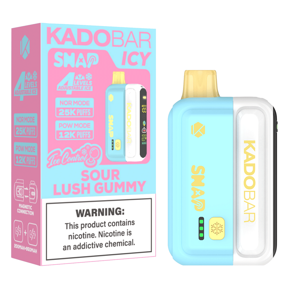 Kado Bar Snap Icy 5% 25K Puffs Disposable Kit