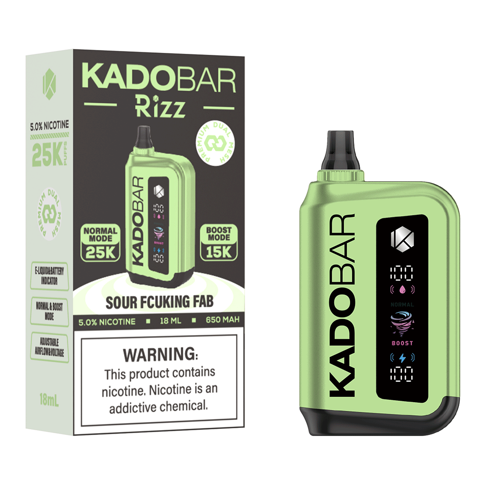 Kado Bar Rizz 5% 25000 Puffs Disposable