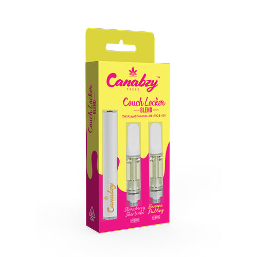 Canabzy Couch Locker Blend 2 x 2g Cartridge W/Battery