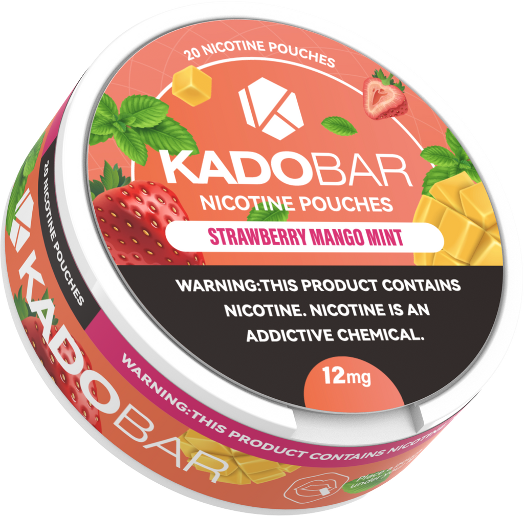 KadoBar Nicotine Pouches 20 Pack Can | 1Ct