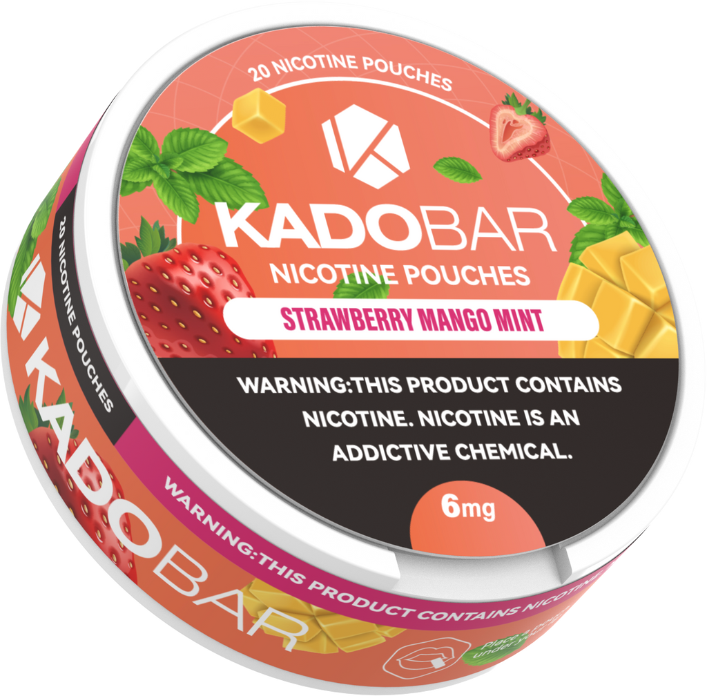 KadoBar Nicotine Pouches 20 Pack Can | 1Ct