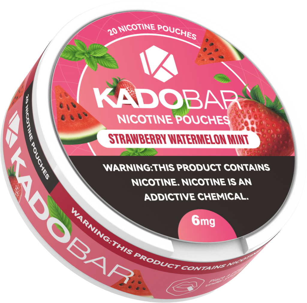 KadoBar Nicotine Pouches 20 Pack Can | 1Ct