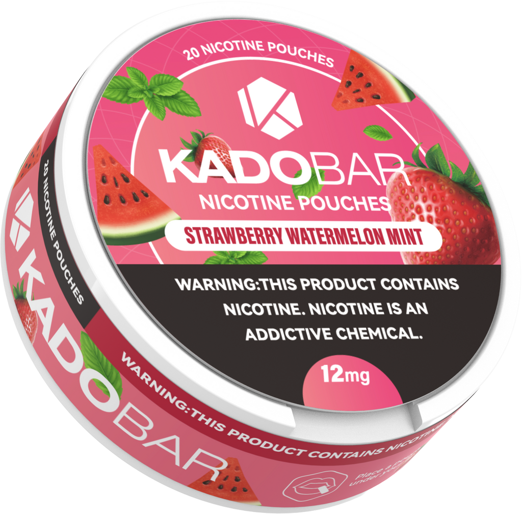 KadoBar Nicotine Pouches 20 Pack Can | 1Ct