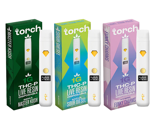 Torch Live Resin THC-P Blend Disposable 1gm