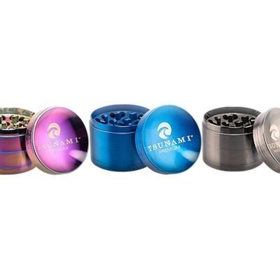 Tsunami Dry Herb Grinder - 50mm