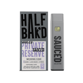 Half Bak'd Sauce'd Private Reserve THC-P Disposable 1gm